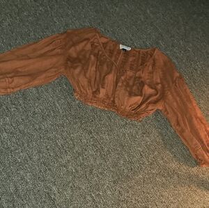 Women's Burnt Orange Top